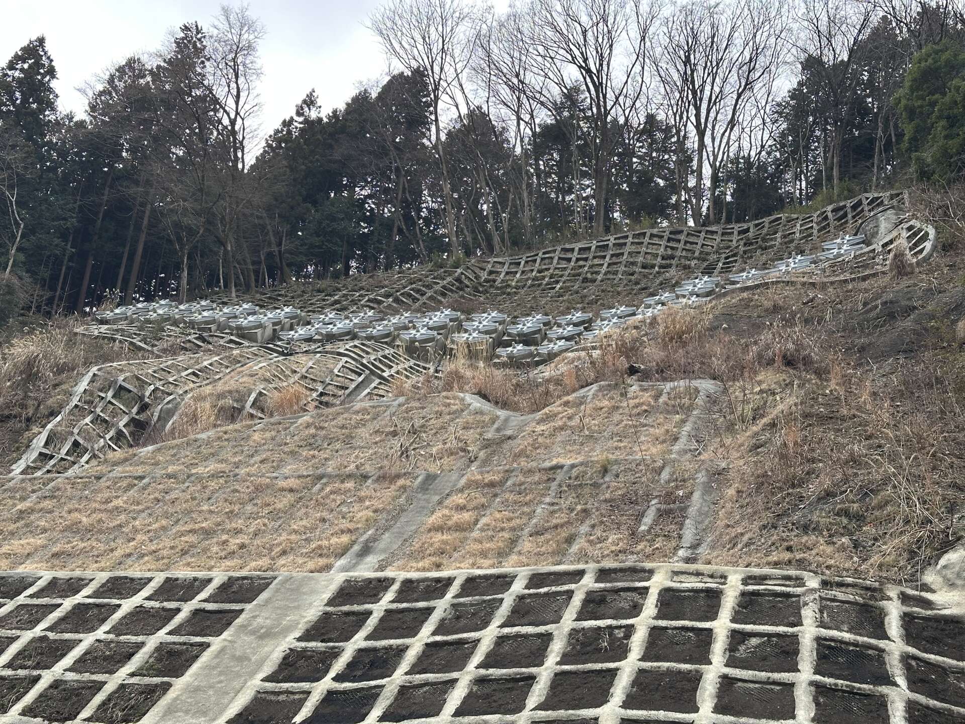 令和2年度 底沢治山工事の外観
